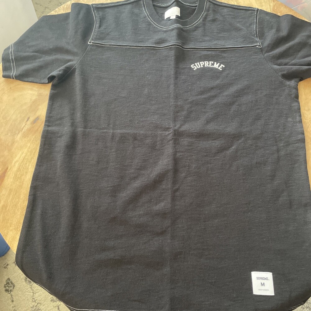 Supreme Contrast Stitch Arc Logo Top Rare
